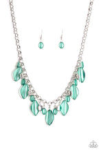 Load image into Gallery viewer, Paparazzi ~ Malibu Ice ~ Green Necklace Set