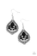 Load image into Gallery viewer, Paparazzi ~ Malibu Mama ~ Black Earrings