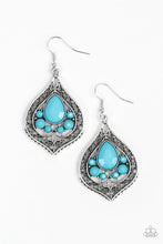 Load image into Gallery viewer, Paparazzi ~ Malibu Mama ~ Blue Earrings