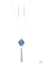 Load image into Gallery viewer, Paparazzi ~ Malibu Mandala ~ Blue Necklace Set