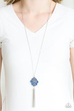 Load image into Gallery viewer, Paparazzi ~ Malibu Mandala ~ Blue Necklace Set