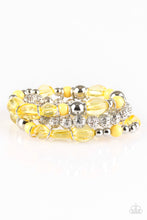 Load image into Gallery viewer, Paparazzi ~ Malibu Marina ~ Yellow Bracelet