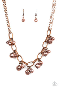 Paparazzi ~ Malibu Movement ~ Copper Necklace Set