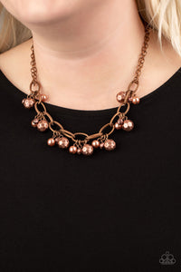Paparazzi ~ Malibu Movement ~ Copper Necklace Set
