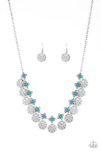 Load image into Gallery viewer, Paparazzi ~ Mandala Movement ~ Blue Necklace Set
