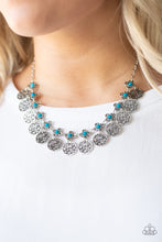 Load image into Gallery viewer, Paparazzi ~ Mandala Movement ~ Blue Necklace Set