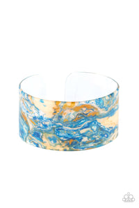 Paparazzi ~ Marbled Mystique ~ Multi Acrylic Cuff Bracelet