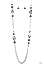 Load image into Gallery viewer, Paparazzi ~ Marina Majesty ~ Black Necklace Set