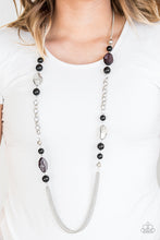 Load image into Gallery viewer, Paparazzi ~ Marina Majesty ~ Black Necklace Set
