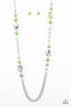 Load image into Gallery viewer, Paparazzi ~ Marina Majesty ~ Green Necklace Set