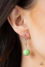 Load image into Gallery viewer, Paparazzi ~ Marina Majesty ~ Green Necklace Set