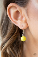 Load image into Gallery viewer, Paparazzi ~ Marina Majesty ~ Yellow Necklace Set