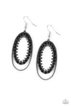 Load image into Gallery viewer, Paparazzi ~ Marry Into Money ~ Black Earrings