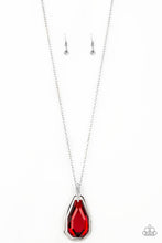 Load image into Gallery viewer, Paparazzi - Maven Magic - Red Necklace - Klassy Jewelz Boutique
