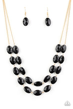 Load image into Gallery viewer, Paparazzi ~ Max Volume ~ Black Necklace Set