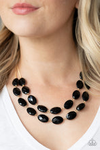 Load image into Gallery viewer, Paparazzi ~ Max Volume ~ Black Necklace Set