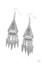 Load image into Gallery viewer, Paparazzi ~ Me Oh MAYAN ~ Silver Earrings