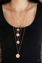 Load image into Gallery viewer, Paparazzi ~ Medallion Marvel ~ Copper Necklace  Set