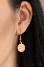 Load image into Gallery viewer, Paparazzi ~ Medallion Marvel ~ Copper Necklace  Set