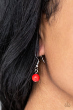 Load image into Gallery viewer, Paparazzi ~ Medallion Meadow ~ Red Necklace  Set