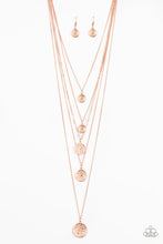 Load image into Gallery viewer, Paparazzi ~ Medallion Marvel ~ Gold Necklace Set