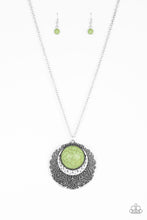 Load image into Gallery viewer, Paparazzi ~ Medallion Meadow ~ Yellow Necklace Set