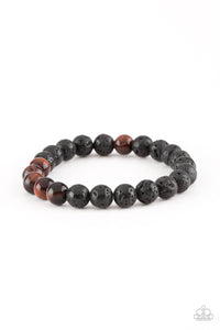 Paparazzi ~ Meditation ~ Black Urban Bracelet