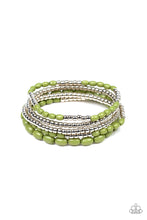 Load image into Gallery viewer, Paparazzi ~ Meet and Mingle ~ Green Bracelets