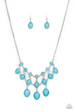 Load image into Gallery viewer, Paparazzi ~ Mermaid Marmalade ~ Blue Necklace Set