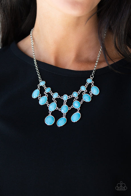 Paparazzi ~ Mermaid Marmalade ~ Blue Necklace Set