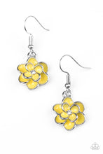 Load image into Gallery viewer, Paparazzi ~ Merry Meadows ~ Yellow Earrings