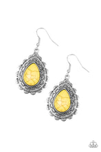 Load image into Gallery viewer, Paparazzi ~ Mesa Mustang ~ Yellow Earrings