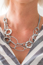 Load image into Gallery viewer, Paparazzi - Metallic Maverick - Silver Necklace - Klassy Jewelz Boutique