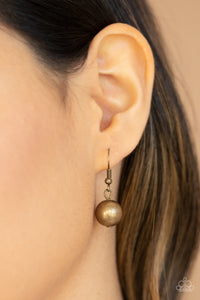 Paparazzi ~ Metro Mantra ~ Brass Necklace Set