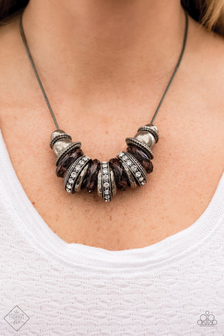 Paparazzi ~ Metro Mantra ~ White Necklace Set (Fashion Fix Exclusive)