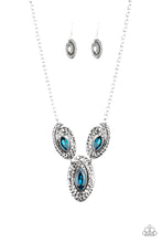 Load image into Gallery viewer, Paparazzi - Metro Mystique - Blue Necklace Set