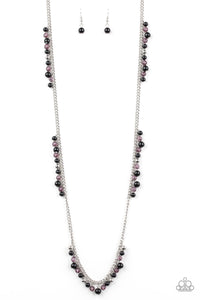 Paparazzi ~ Miami Mojito ~ Black Necklace Set