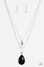 Load image into Gallery viewer, Paparazzi ~ Midnight Martinis ~ Black Necklace Set