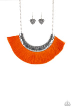 Load image into Gallery viewer, Paparazzi ~ Might and MANE ~ Orange Necklace Set