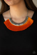 Load image into Gallery viewer, Paparazzi ~ Might and MANE ~ Orange Necklace Set