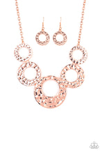 Load image into Gallery viewer, Paparazzi ~ Mildly Metro ~ Copper Necklace Set