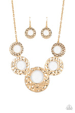 Load image into Gallery viewer, Paparazzi ~ Mildly Metro ~ Gold Necklace Set