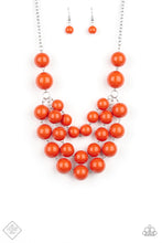Load image into Gallery viewer, Paparazzi ~ Miss Pop-YOU-larity ~ Orange Necklace Set (Fashion Fix Exclusive)