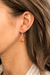 Paparazzi ~ Miss Pop-YOU-larity ~ Orange Necklace Set (Fashion Fix Exclusive)