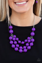 Load image into Gallery viewer, Paparazzi ~ Miss Pop-YOU-larity ~ Purple Necklace Set