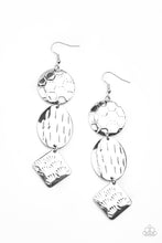 Load image into Gallery viewer, Paparazzi ~ Mixed Movement ~ Silver Earrings