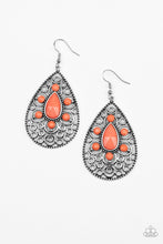 Load image into Gallery viewer, Paparazzi ~ Modern Garden ~ Orange Earrings