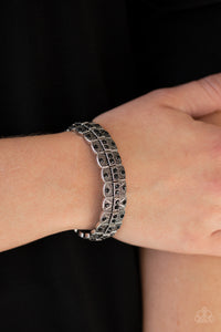 Paparazzi ~ Modern Magnificence ~ Black Bracelet