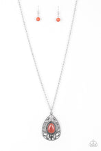 Load image into Gallery viewer, Paparazzi ~ Modern Majesty ~ Orange Necklace Set