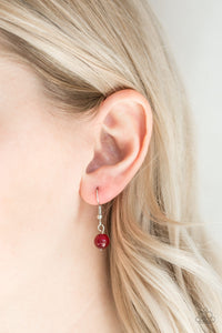 Paparazzi ~ Modern Majesty ~ Red Necklace Set